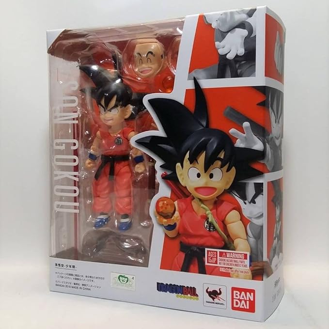 Фигурка S H Figuarts Kid Son Goku Dragon Ball Оригинал